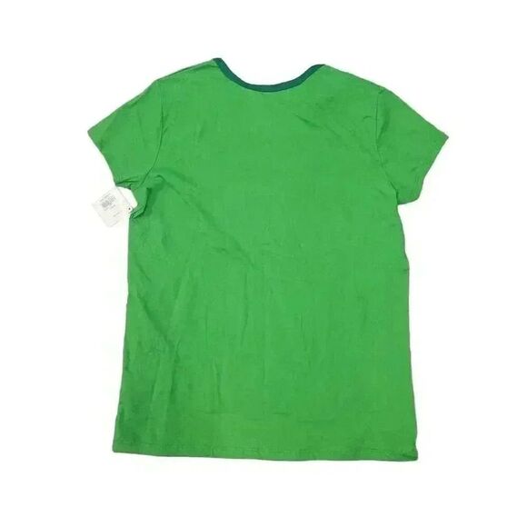 Way to Celebrate Women's Jr's. Green Cotton/Poly St. Patrick's Day "I'm Only Her - Picture 5 of 7